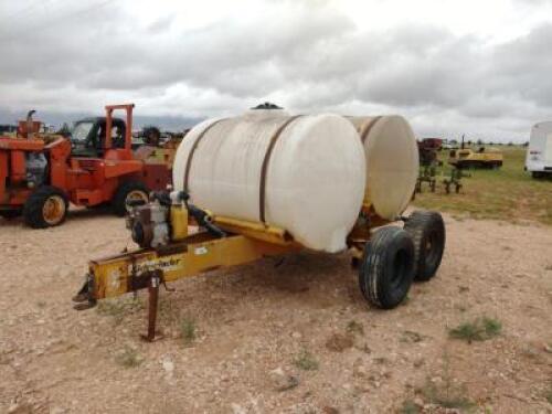 Nurse Tank Trailer with (2) 500 Gallon Tanks