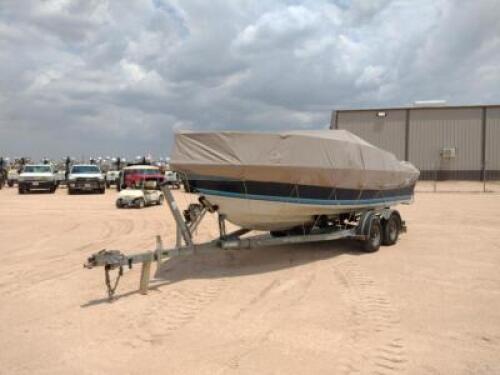 Four Wings Motor Boat and Trailer