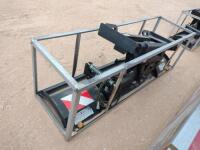 Unused Greatbear 86'' Hydraulic 4 Way Blade, Skid Steer Attachment