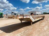 Dovetail Step Deck Equipment Trailer