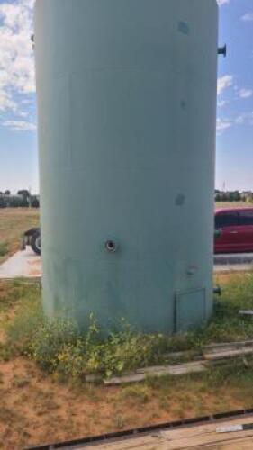 2012 Linde Ind 400Bbl Storage Tank