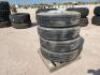 (4) Truck Wheels/Tires 11 R 22.5 14PR