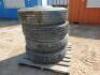 (4) Truck Wheels/Tires 11 R 22.5