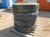 (4) Truck Wheels/Tires 11 R 22.5