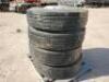 (4) Truck Wheels/Tires 11 R 22.5