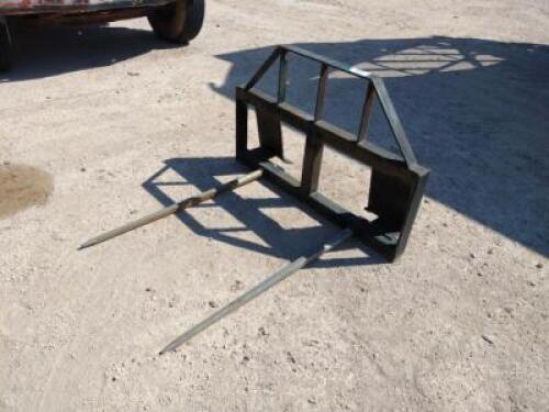 Hay Spear Attachment for Skid Steer