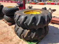 (2) Tractor Wheels/Tires