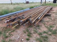 Lot of 2 3/8'' Fiberglass Pipe