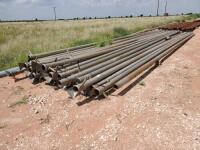 Approx (32) Joints of 4'' aluminum irrigation pipe 30 ft Joints