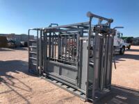 Unused Tres Estrellas  Cattle Chute with Palpation Cage