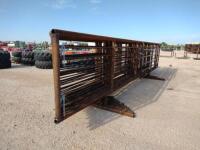 (10) Used Freestanding Cattle Panels one with 12' Gate