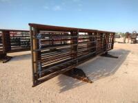 (10) Used Freestanding Cattle Panels one with 12' Gate