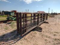 (10) Used Freestanding Cattle Panels one with 12' Gate