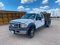 2006 Ford F-550 Flat Bed Pickup