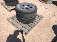 (2) Tires 255/70R17 and 265/75R16