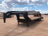 102" x 22 FT plus 6 Ft Dovetail Gooseneck Trailer