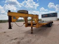 Dove Tail Gooseneck Trailer