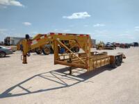 2008 Belshe Backhoe Trailer