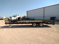 96" x 24 Ft Bumper Pull Zieman Equipment Trailer