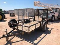 10Ft x 60" Big Tex Single Axle Utility Trailer