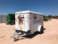 10Ft x 60" Single Axle Enclosed Trailer