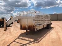 24 Ft x 72" W-W Livestock Trailer