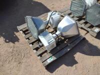 (2) Wide-Lite Shop or Yard Lights