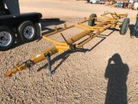 BUMPER PULL 3 BALE INDIVIDUAL DUMP HAY TRAILER