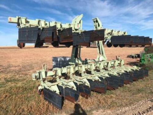 16 ROW ORTHMAN&nbsp;STACK FOLD ROW CULTIVATOR, 30" ROW SPACING&nbsp;