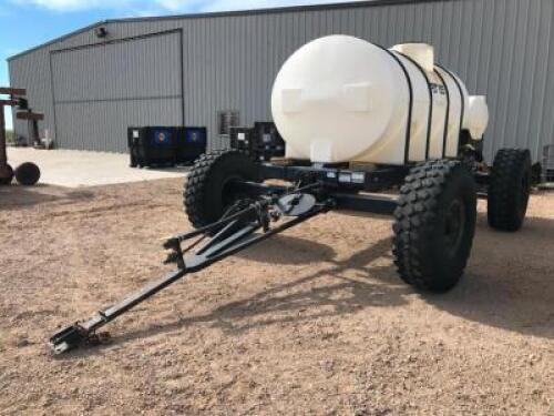  WYLIE 1600 GALLON ALL STEER WATER NURSE TRAILERS W/ 300 GALLON ADD ON REAR TANK