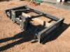 KUBOTA 7&rsquo; SKID STEER MOUNT BOX BLADE