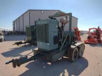 John Deere 6090H Engine on Trailer