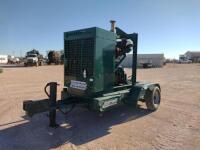 John Deere 6090H Engine on Trailer