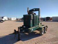 John Deere 6068H Engine on Trailer