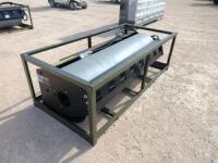 Unused Hydraulic Vibratory Roller Skid Steer Attachment