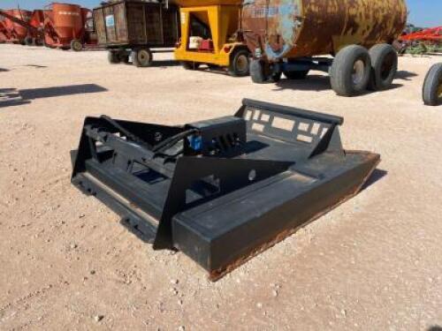 Greatbear Hydraulic 68'' Brush Cutter, Skid Steer Attachment