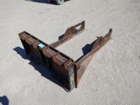 Reel holder Skid Steer Attachment