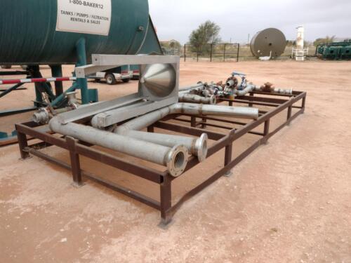 Platform with Stainless Steel Fabrication Pipe