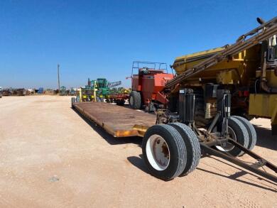 Shop made hydraulic Farm equipment Trailer