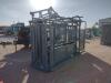 Unused Tres Estrellas Cattle Chute with Palpation Cage