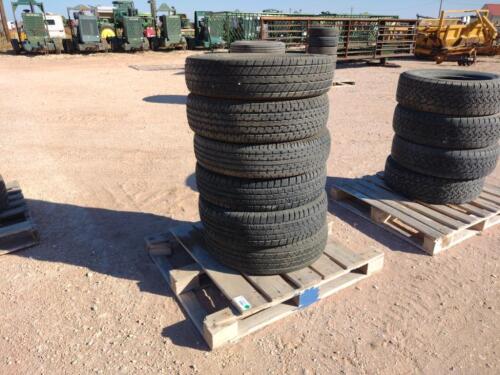 (6) Used Tires 235/80 R 16