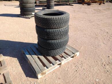 (4) Used Tires 245/75 R 17