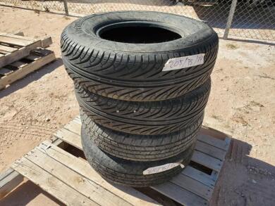 (2) Unused Tires (2) Used Tires