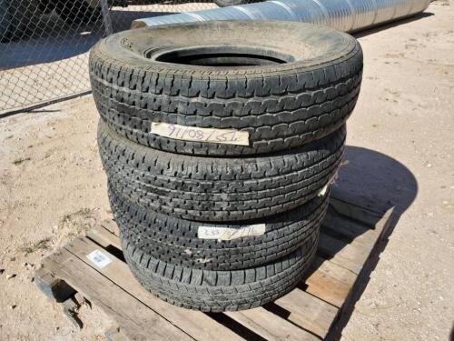 (4) Tires 235/80 R 16