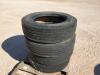 (4) Used Truck Tires