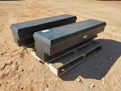 (2) side mount tool box