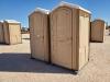 (2) Poly Portable Restroom