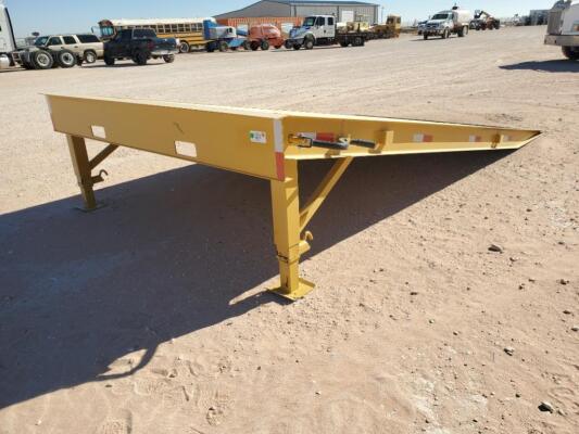 Unused Adjustable Height, Loading Ramp