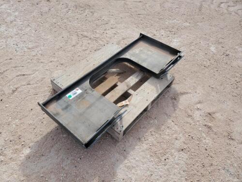 (2) Unused Quick Attach Plates, Skid Steer Attachment