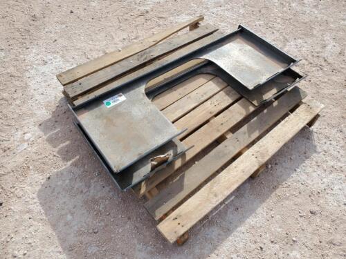 (2) Unused Quick Attach Plates, Skid Steer Attachment